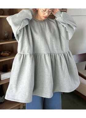 COMES-ot韩国直邮㊣女装新款人气休闲推荐真品时尚连衣裙抓绒