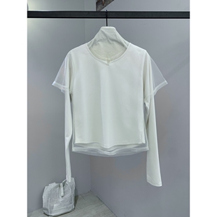 Softness/Cosmic韩国东大门代购㊣女士新品推荐长袖T恤假两件