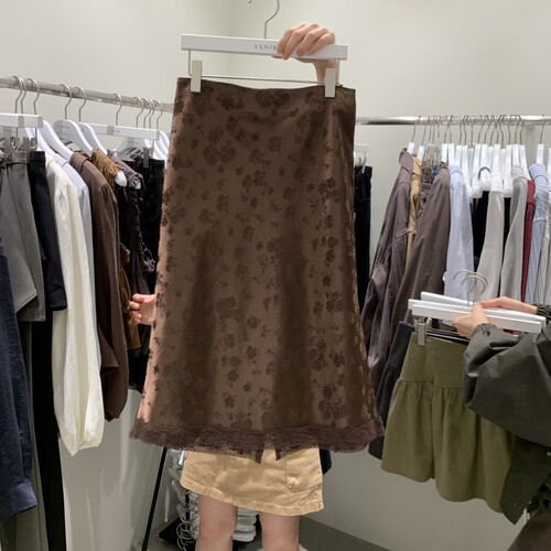 VENIR-A㊣东大门代购26秋季新品休闲人气热卖半身裙中短裙