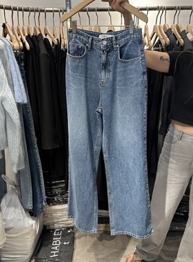 HABLE东大门㊣直邮女士新款休闲人气推荐真品时尚25秋冬牛仔裤