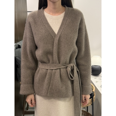 LEGACY韩国代购㊣女士新品热卖真品短款大衣含腰带浣熊开衫