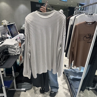 HERTZ-P㊣东大门代购女士新品热卖休闲时尚人气长袖T恤亚麻布