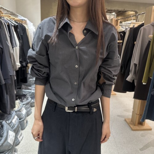 UTRE㊣东大门实拍女装26秋季新品推荐人气时尚衬衫棉质宽松