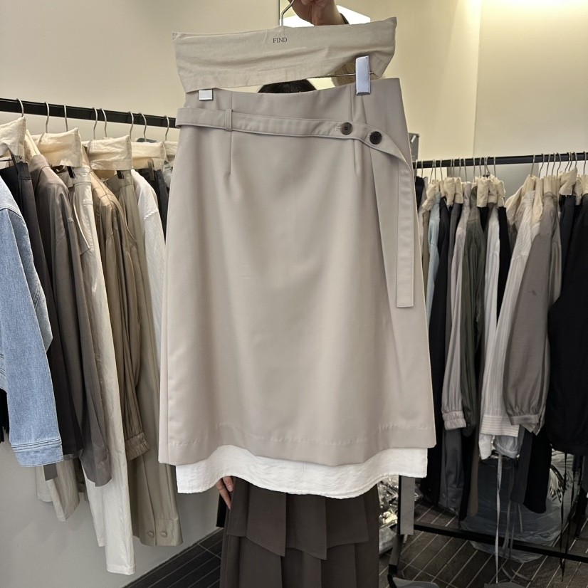 FIND-P东大门㊣代购女士新款推荐休闲半身裙中短裙春款腰带,运动/瑜伽/健身/球迷用品,广场舞半身裙,淘宝优惠券,粉丝福利购,淘宝优惠卷