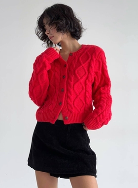 HIGH COLOR/NODI东大门㊣实拍女士新品人气热卖25秋冬针织衫