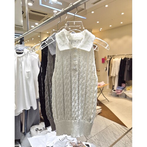 Work_shop韩国代购㊣女装新款热卖时尚人气推荐休闲26春夏针织衫