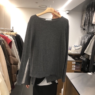 休闲25秋冬长袖 时尚 T恤羊毛 seoul东大门㊣直邮女士新品 BLAIR