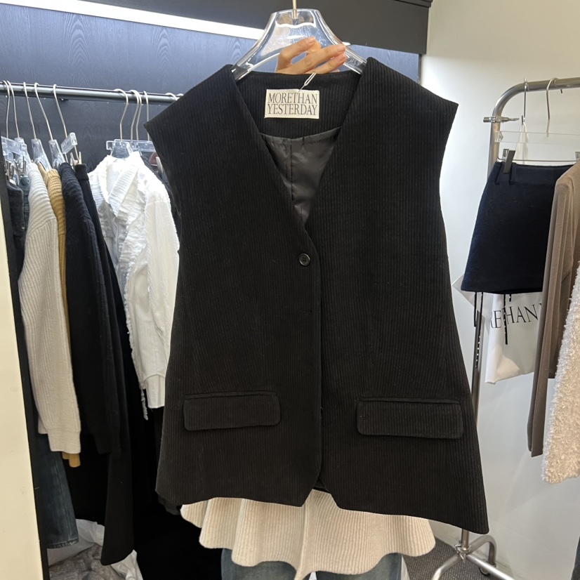 LYSM/MORE THAN YESTERDAY东大门㊣直邮女装新款25秋冬马甲