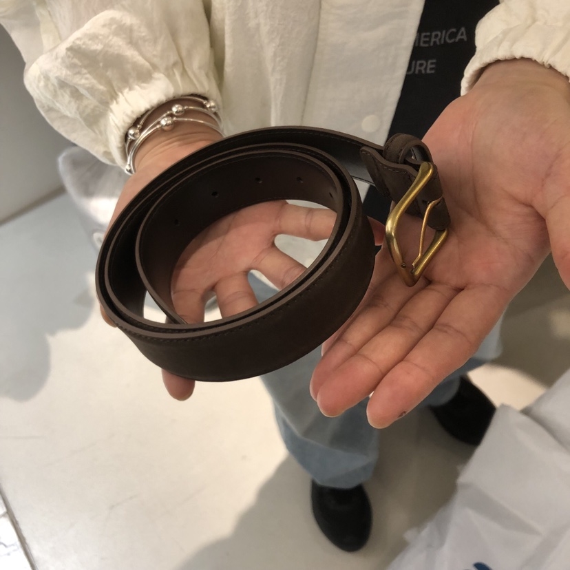 PLATE东大门㊣实拍女士新品热卖推荐休闲时尚25秋冬腰带腰带