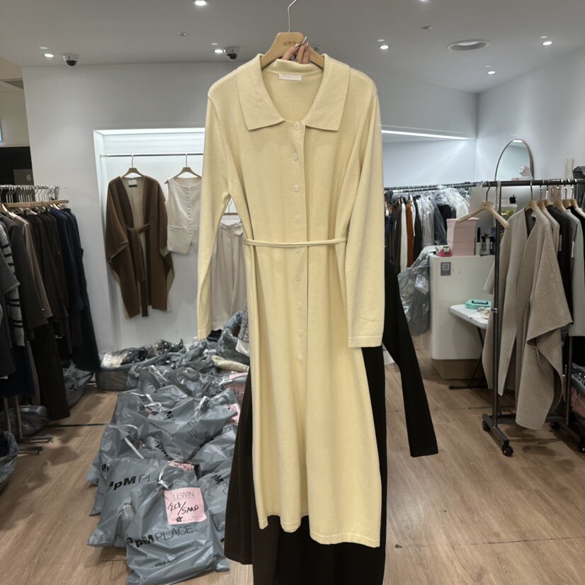 LEWIN韩国直邮㊣女士新款推荐热卖休闲人气真品时尚25秋冬连衣裙