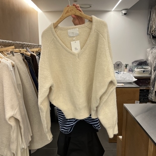 时尚 新款 热卖 推荐 V领 BLAIR 休闲针织衫 seoul东大门㊣直邮女装