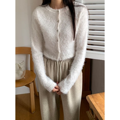 BLUSHER韩国直邮㊣女士新款25秋冬人气真品推荐休闲时尚针织衫