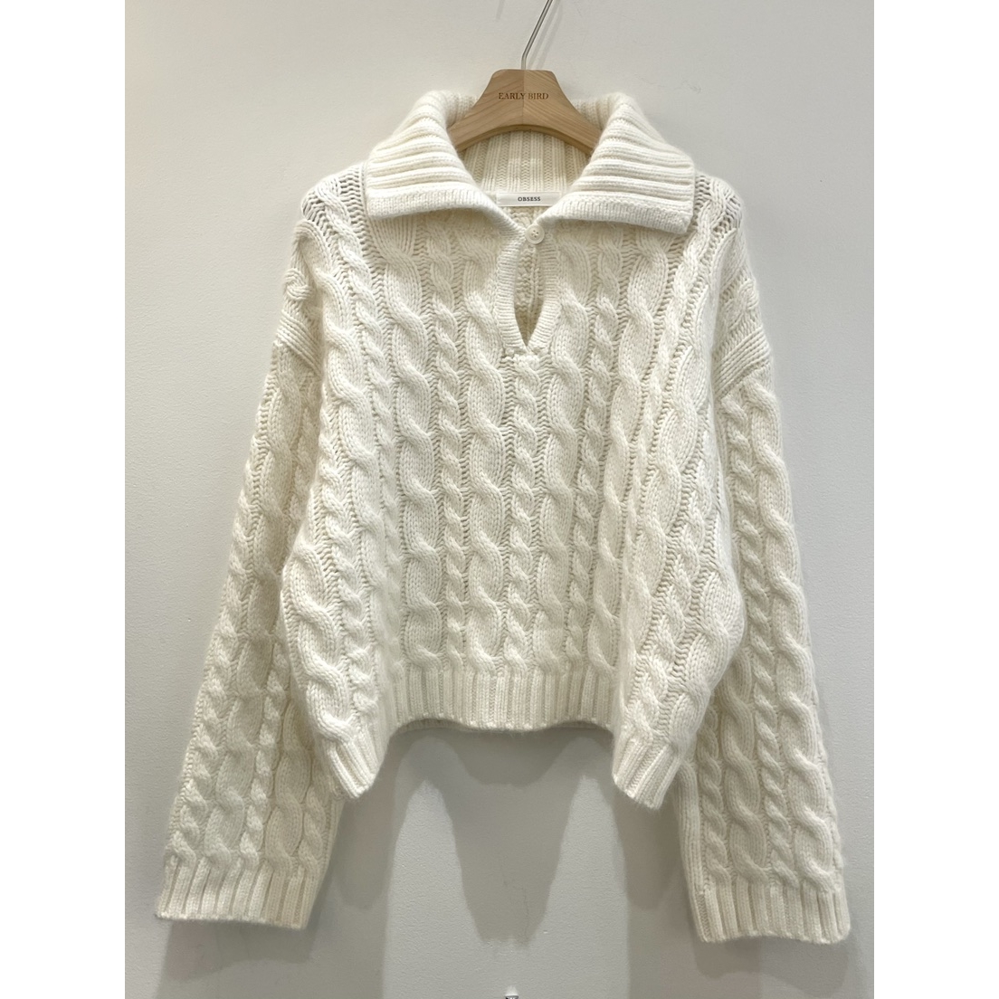 OBSESS/EARLY BIRD韩国直邮㊣女士新款人气推荐休闲针织衫