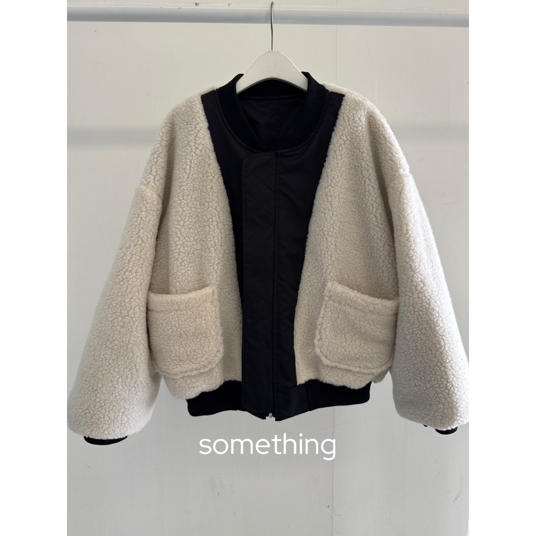 SOMETHING-L/FANCY东大门㊣实拍女士新品时尚推荐热卖夹克