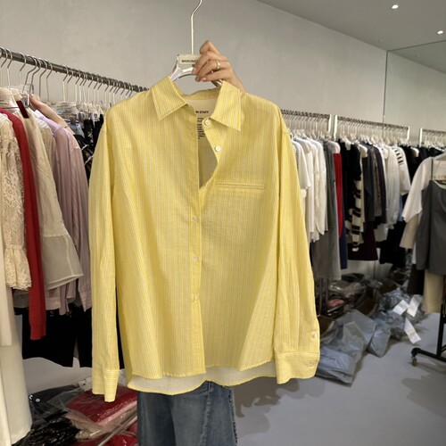 MAISONSTAFF韩国直邮㊣女士新款人气时尚热卖推荐休闲26春夏衬衫