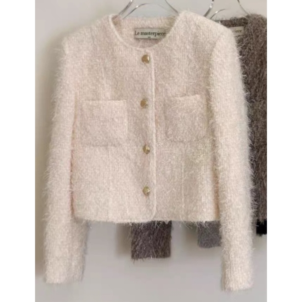 Le masterpiece东大门㊣实拍女装新款时尚推荐休闲25秋冬夹克