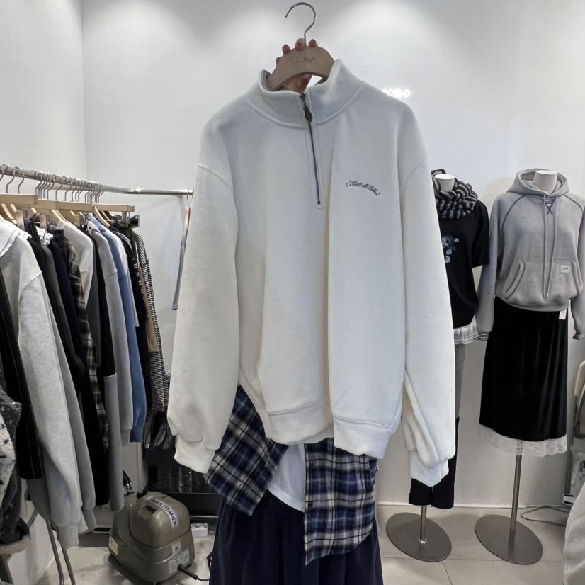 tan-COMO东大门㊣实拍女士新品真品人气25秋冬热卖卫衣内里绒