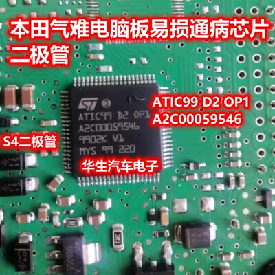 ATIC99D2OP1汽囊电脑易损芯片