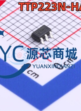 原装正品 TTP223N-HA6 丝印223NH 贴片SOT23-6 键触摸感应开关