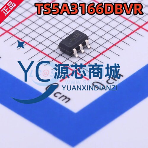 全新原装 TS5A3166DBVR 封装SOT23-5 多路复用器模拟开关芯片
