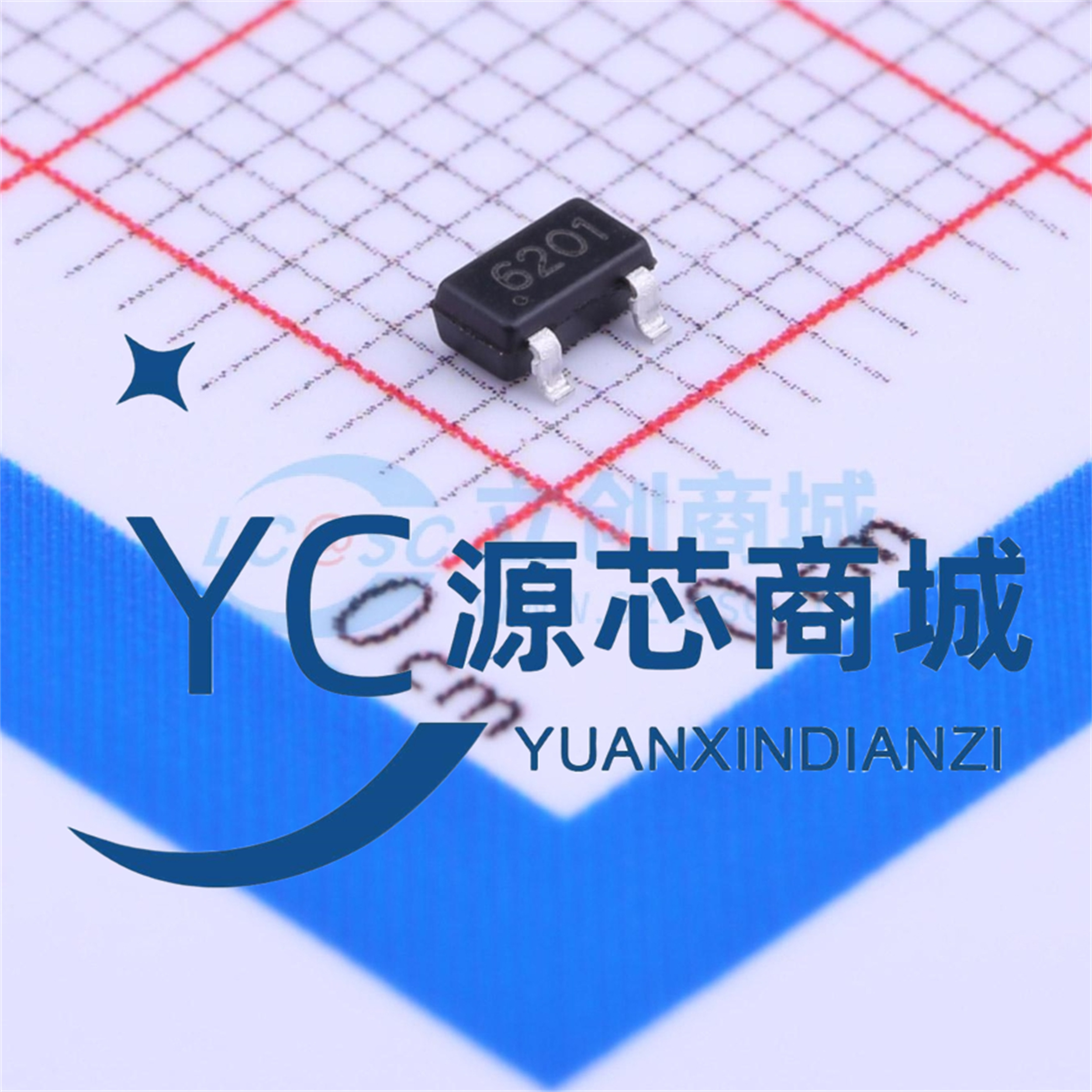 芯进6201CC6201S霍尔效应开关