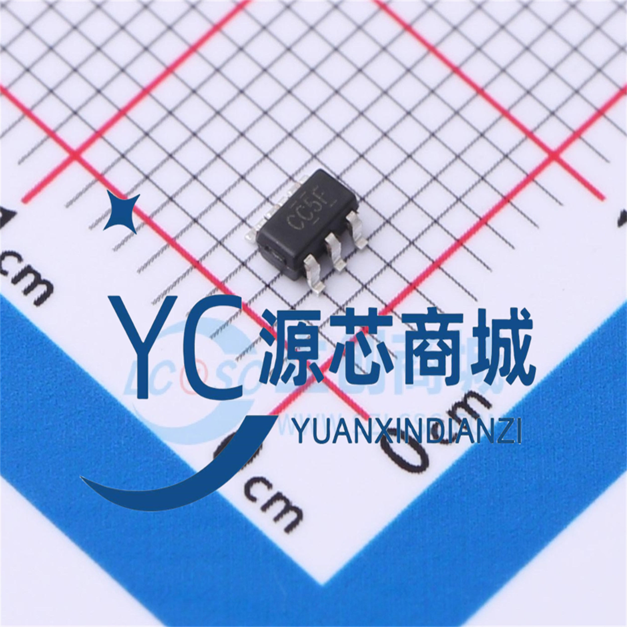 全新原装 CC5 SN74LVC1G3157DBVR 贴片SOT23-6模拟开关芯片