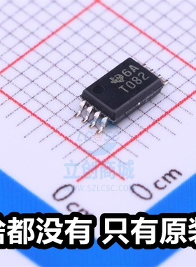 原厂 T082 TL082CPWR 封装TSSOP-8 全新输入运算放大器芯片 TL082