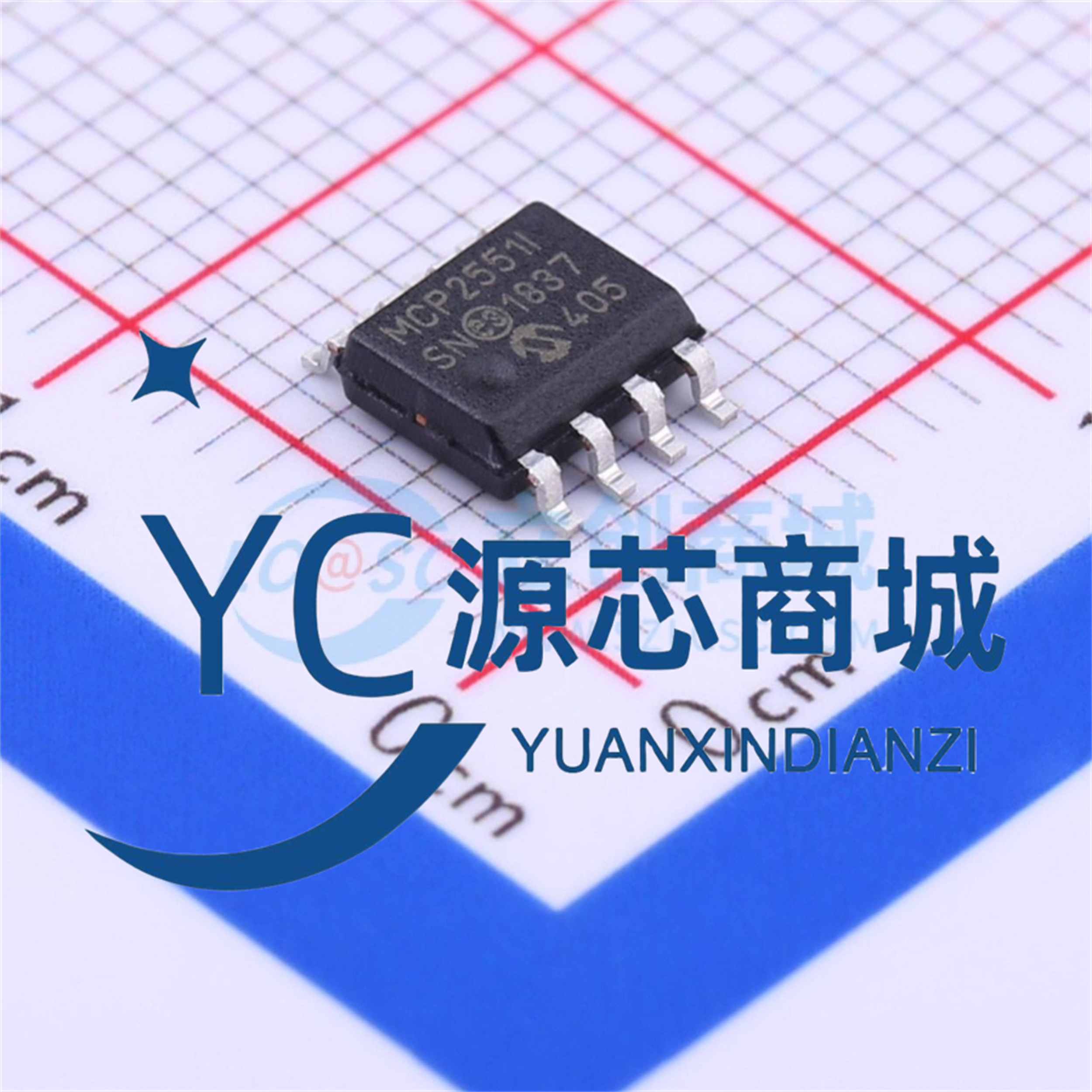 MCP2551T高速CAN收发器芯片