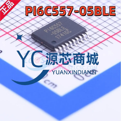 美台 PI6C557-05BLE PI6C557-05BLEX 封装TSSOP-20时钟IC芯片