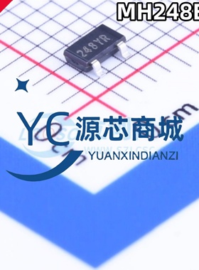 台湾美伽 MH248EST 丝印248 封装SOT23 微功率霍尔效应开关芯片