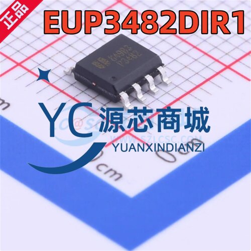 全新原装 EUP3482DIR1 封装SOP8 丝印P3482 DC电源转换器芯片