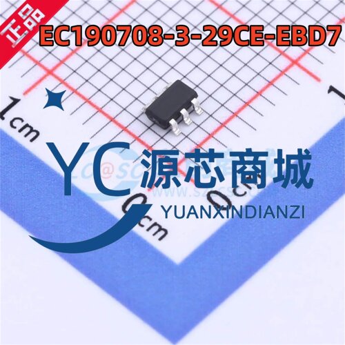 丽晶微 EC190708-3-29CE-EBD7 封装SOT23-6 触模按键开关机芯片