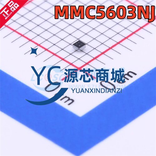 原厂美新 MMC5603NJ 封装WLP-4 三轴磁性传感器霍尔传感器芯片