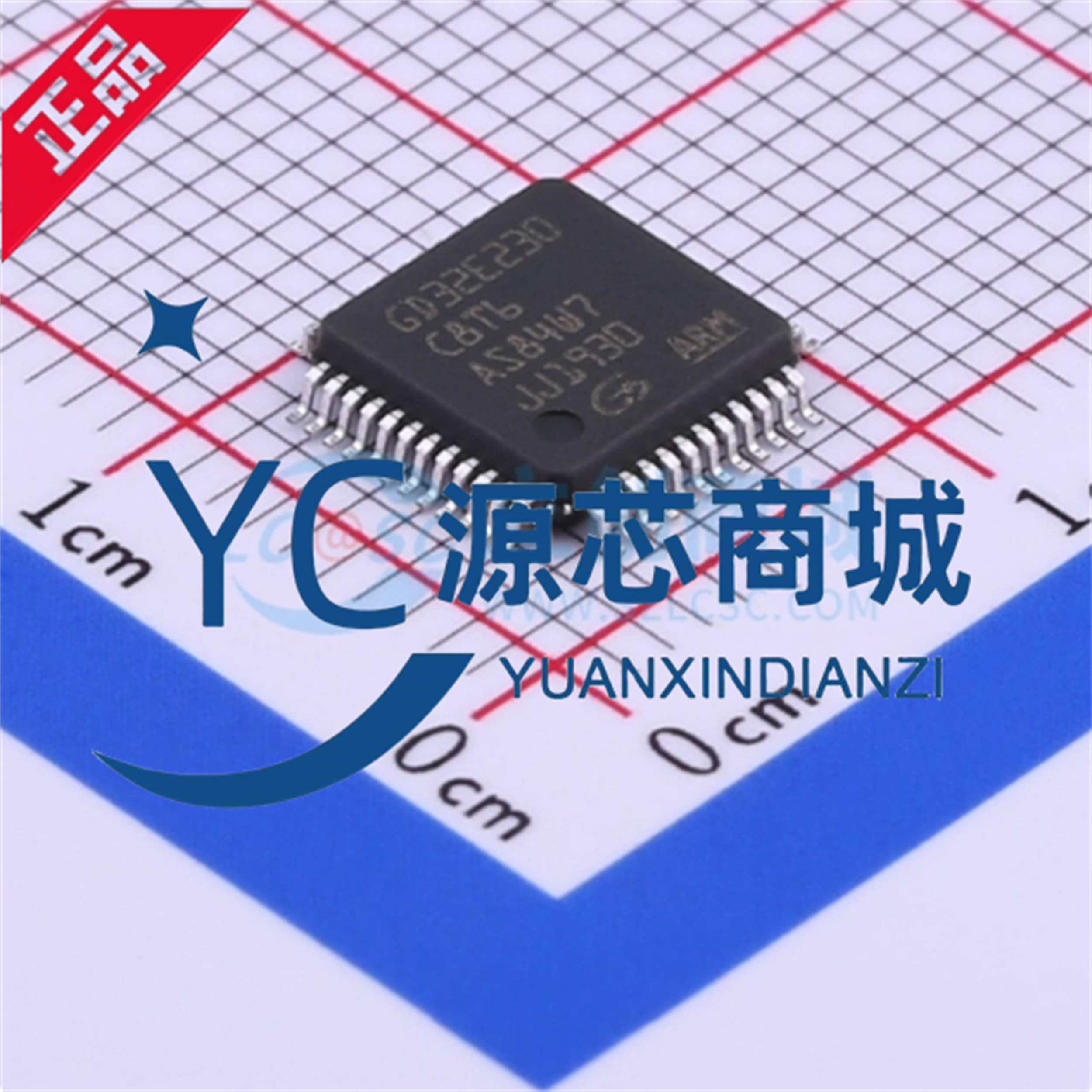 兆易创新 GD32E230C8T6 LQFP-48 ARM Cortex-M23 32位微控制器