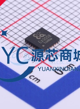 原装正品 EA3058QDR 封装QFN24 可调降压型DC-DC电源芯片