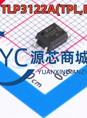 东芝 TLP3122A(TPL,E(O 丝印3122A 贴片SOP4 固态继电器(MOS输出)