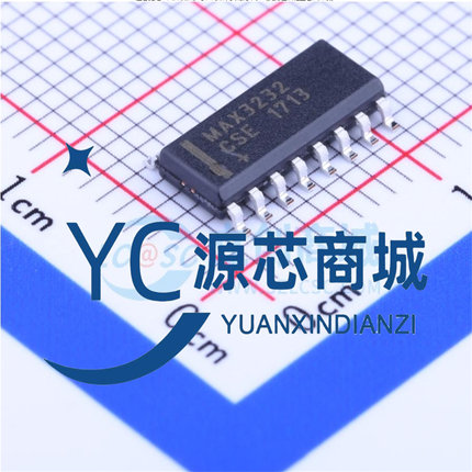 原装正品 MAX3232CSE+T 封装SOP16 RS-232接口集成电路芯片