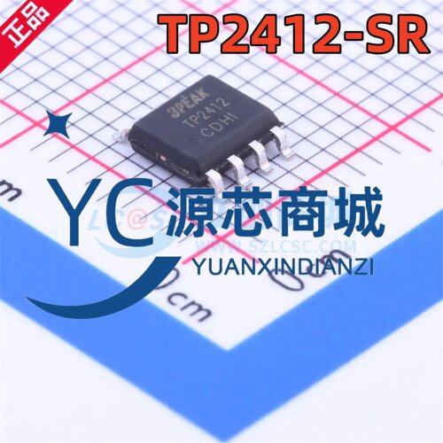 原装正品 TP2412-SR TP2412 封装SOP8 低噪声CMOS运算放大器芯片