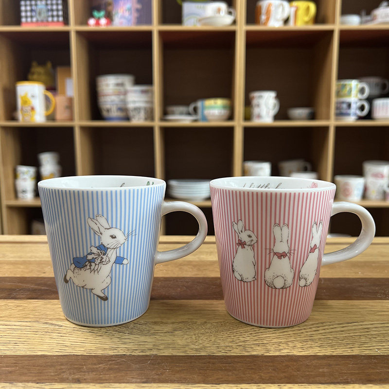 彼得兔 peter rabbit马克杯水杯卡通咖啡杯情侣杯对杯