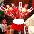 饰品布置 旦礼物桌面装 马年2026春节新款 摆件新年春节毛绒糖葫芦元