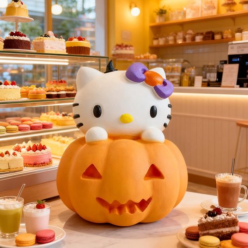 玻璃钢定制HelloKitty雕塑摆件