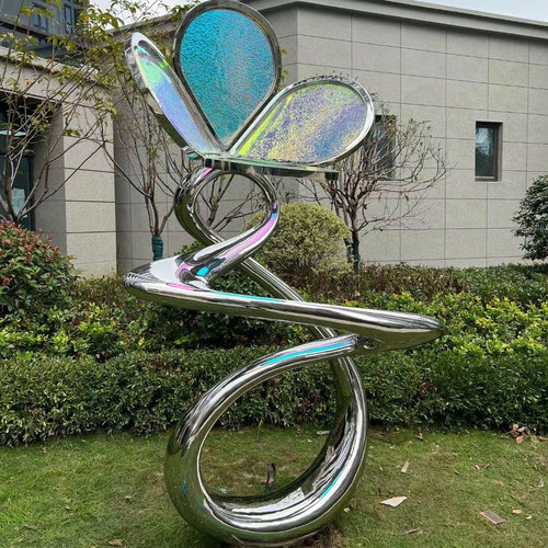 玻璃钢不锈钢创意雕塑定制