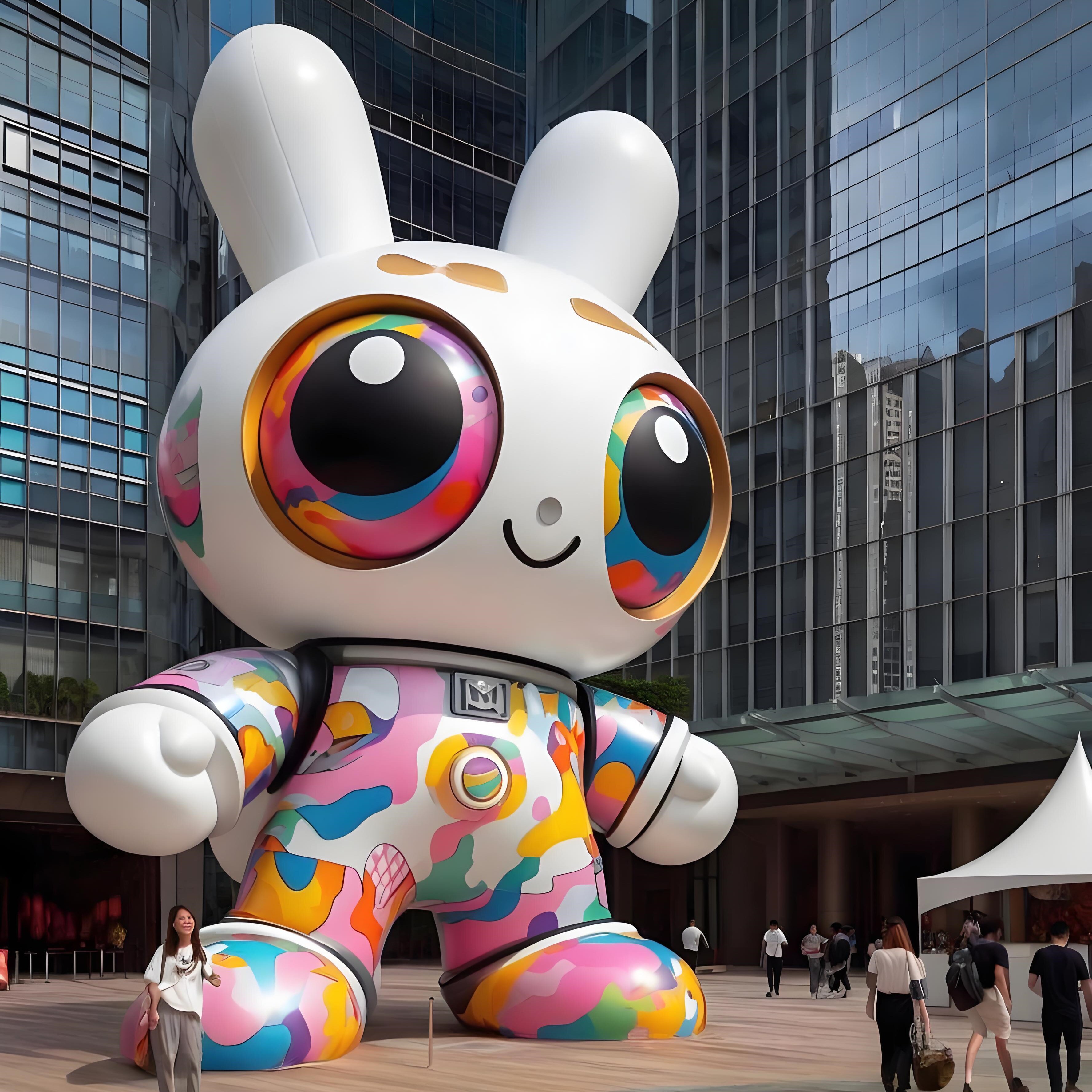 玻璃钢卡通雕塑定制大型景观摆件