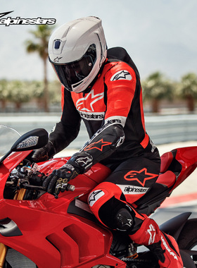 a星专业赛道连体皮衣MISSILE V2 WARD 机车防摔连体骑行服跑山服