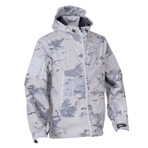 迷彩上衣TAD腋下拉链鲨鱼皮冲锋衣加绒防水三合一风衣