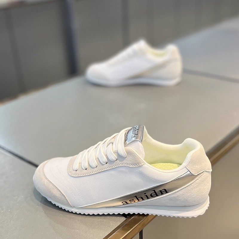 复古拼色德训鞋百搭软底阿甘鞋