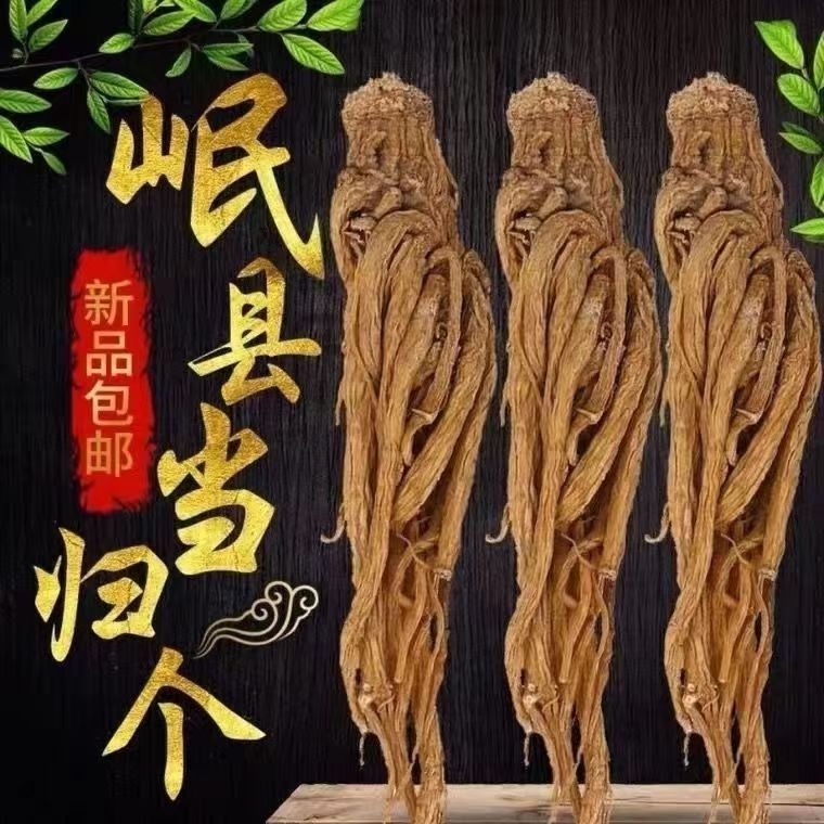 当归岷县全当归整根500克g甘肃中药材野生特级正品党归片黄芪党参