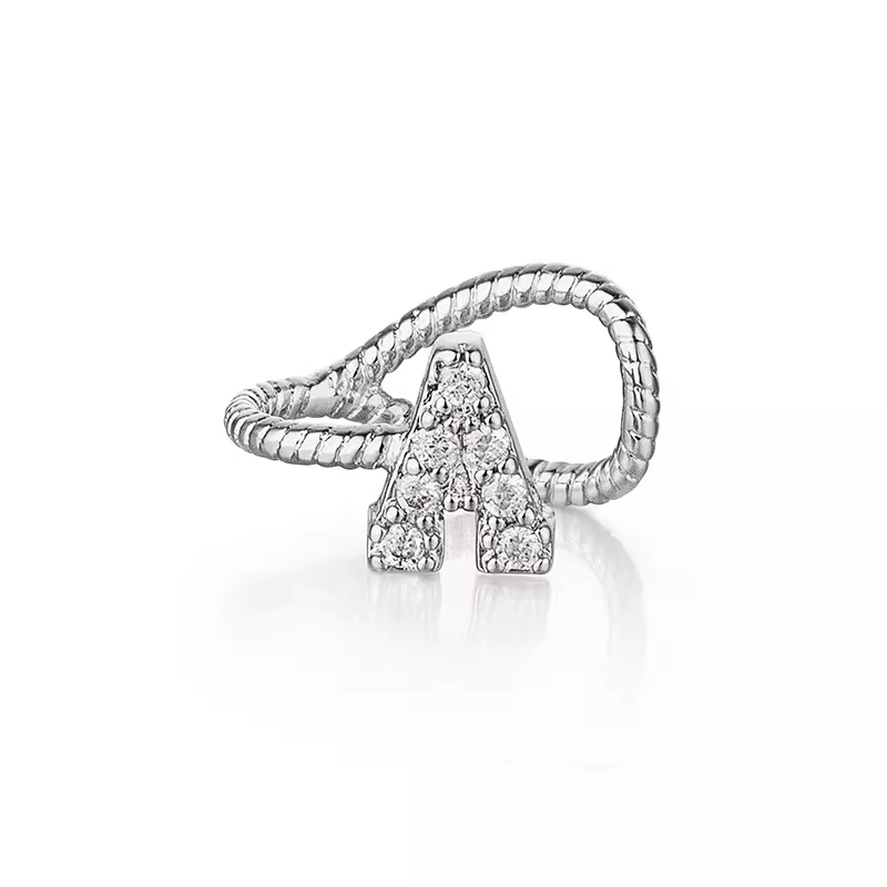 字母耳夹小众设计简约造型耳骨夹