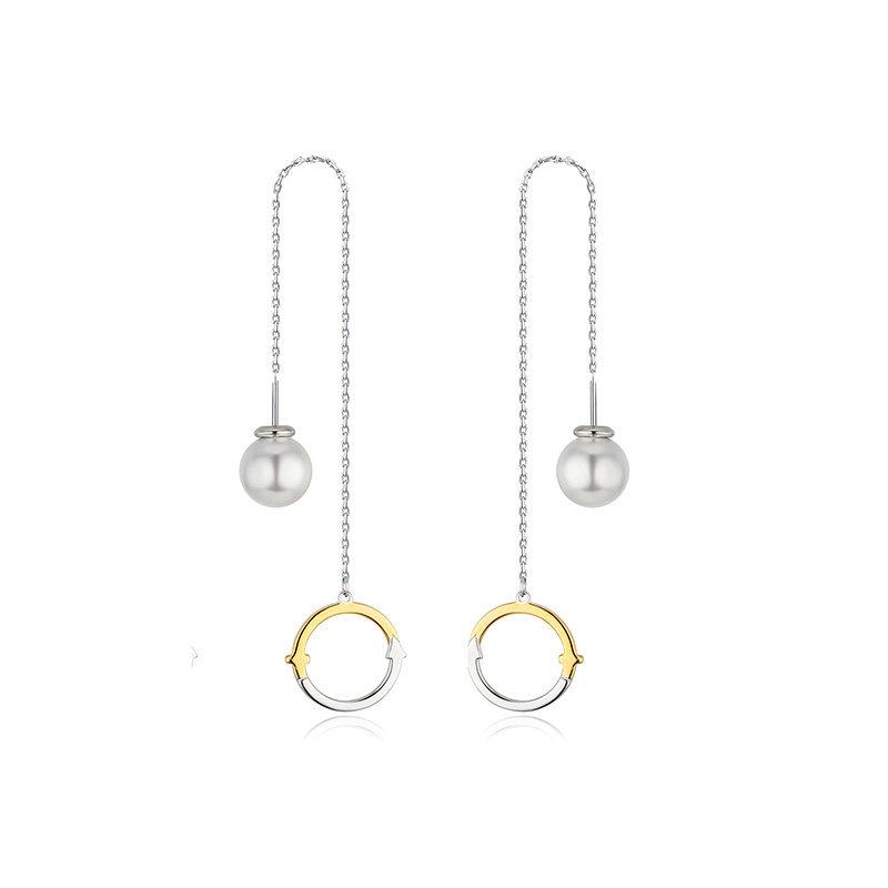 长款耳线GlamEver简约女