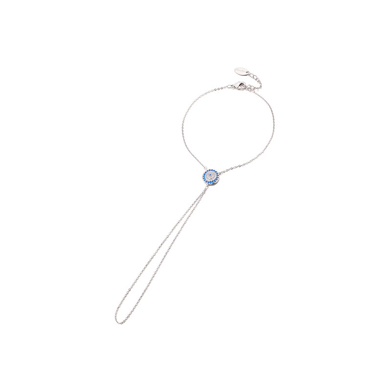 Glam Ever蓝色糖果造型手链戒指一体式设计个性时髦手链,饰品/流行首饰/时尚饰品新,手链,淘宝优惠券,粉丝福利购,淘宝优惠卷